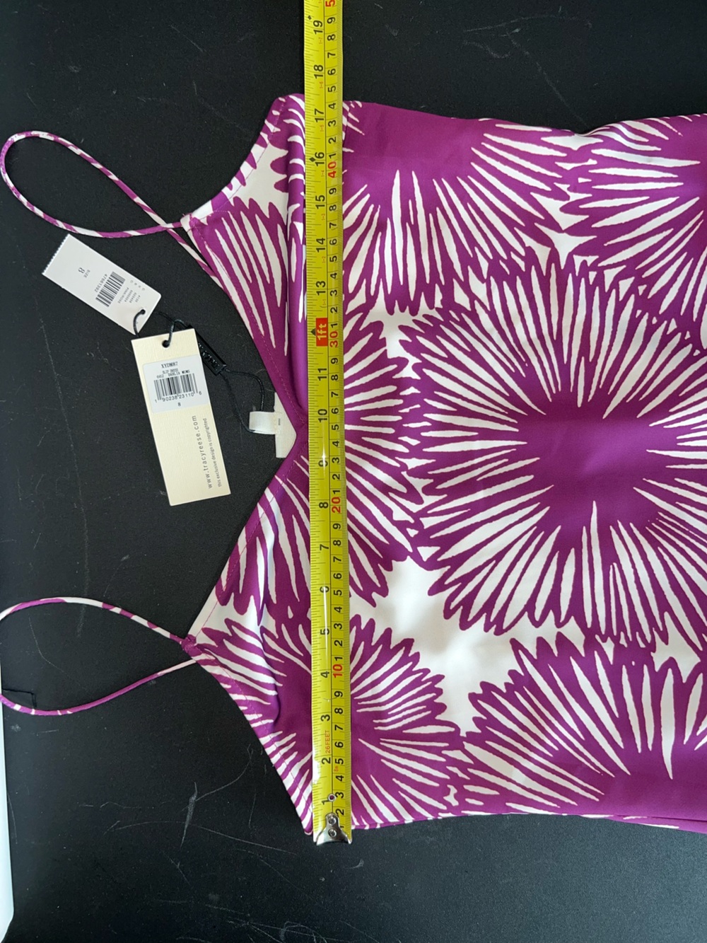 Tracy Reese x Anthropologie Dahlia Mums slip dress New with Tags - Picture 8 of 11